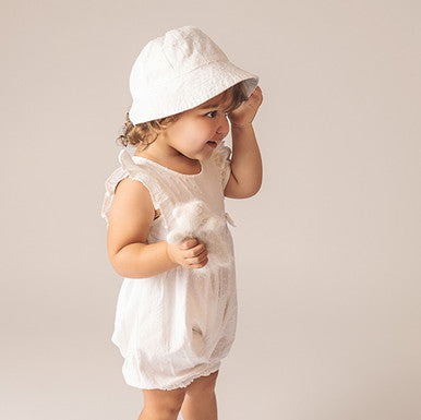 Chantilly Swiss Dot Hat