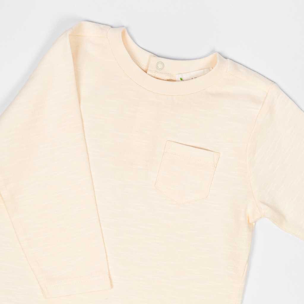 On the Go T-Shirt - Oat Milk