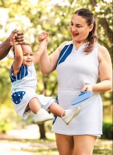 Dink-Dash Sleeveless Polo Shirt (Mommy) Adult Size