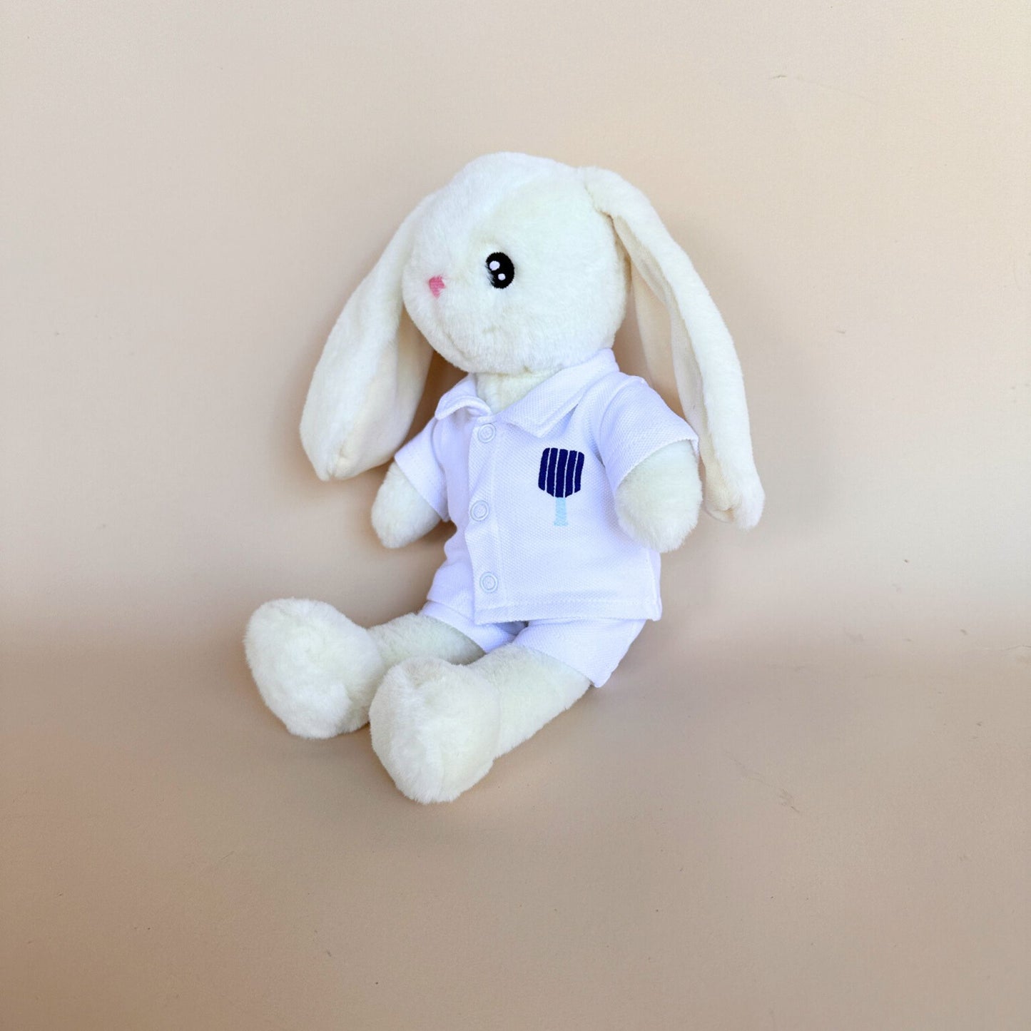 Plush Bunny-CuddleFields "Mini Chum" Dink-Dash Pickleball 2 pc outfit