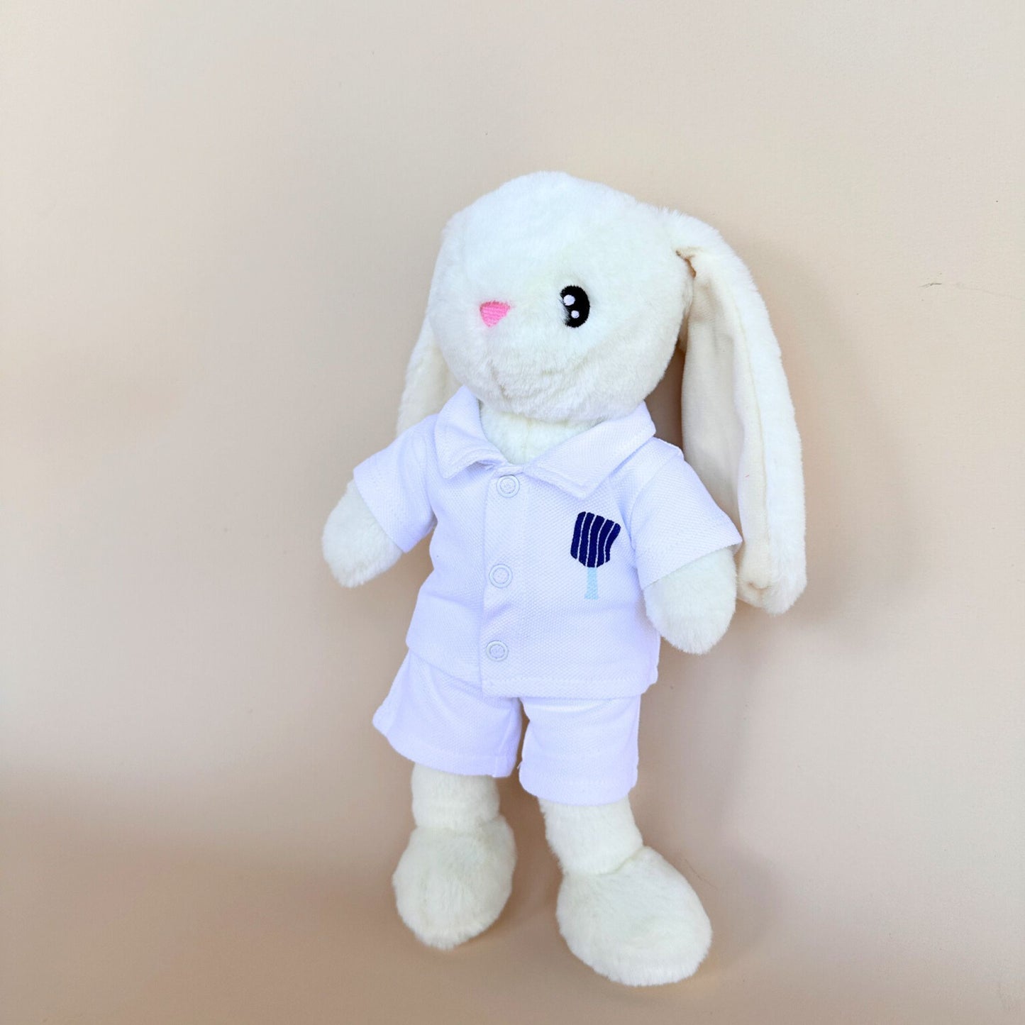 Plush Bunny-CuddleFields "Mini Chum" Dink-Dash Pickleball 2 pc outfit