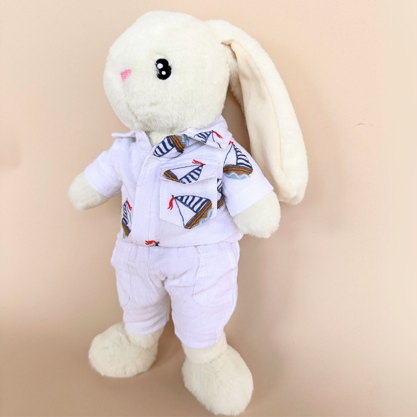 Plush Bunny-CuddleFields "Mini Chum" Regatta Fun 2 pc outfit