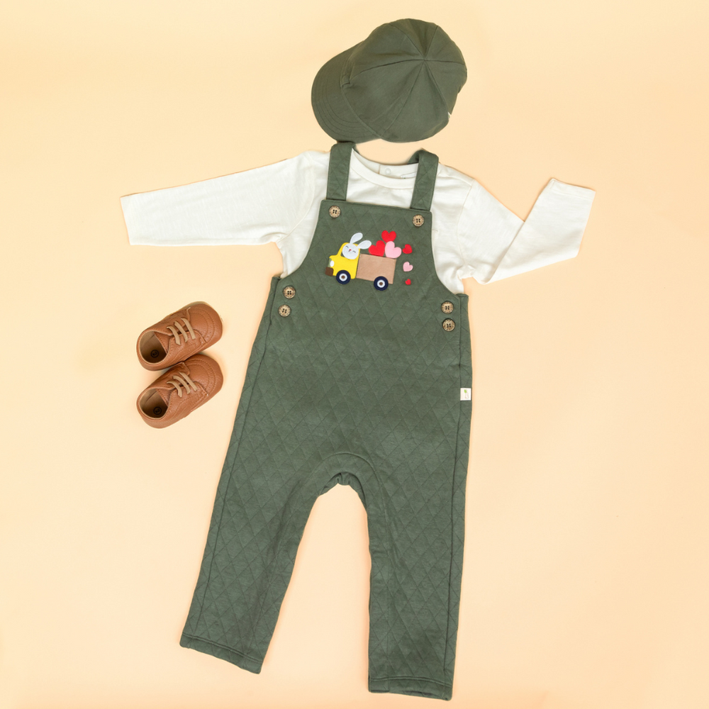 
                      
                        3 pc Gift Bundle - Spread Love (GR) Overalls+Long Sleeve T-Shirt+Cap & FREE Toy
                      
                    