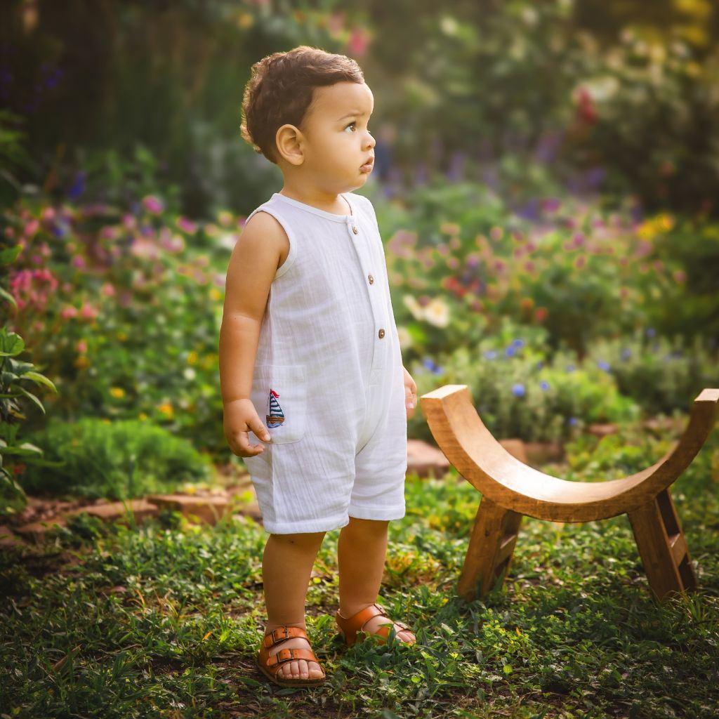 Regatta Fun - Sleeveless Romper - Plain