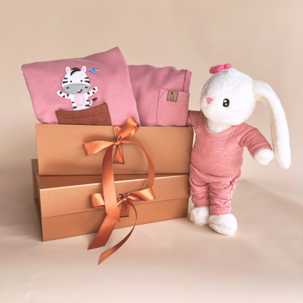 
                      
                        2 pc Gift Bundle - Beets Zebra Sweatshirt + Leggings & Free "CuddleFields Mini Chums" plush toy.
                      
                    